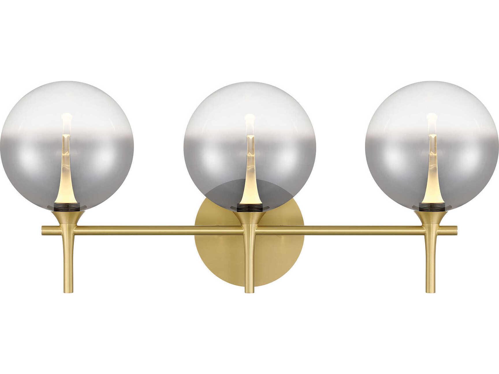 Eurofase Iissa 3-Light Gold Vanity Light