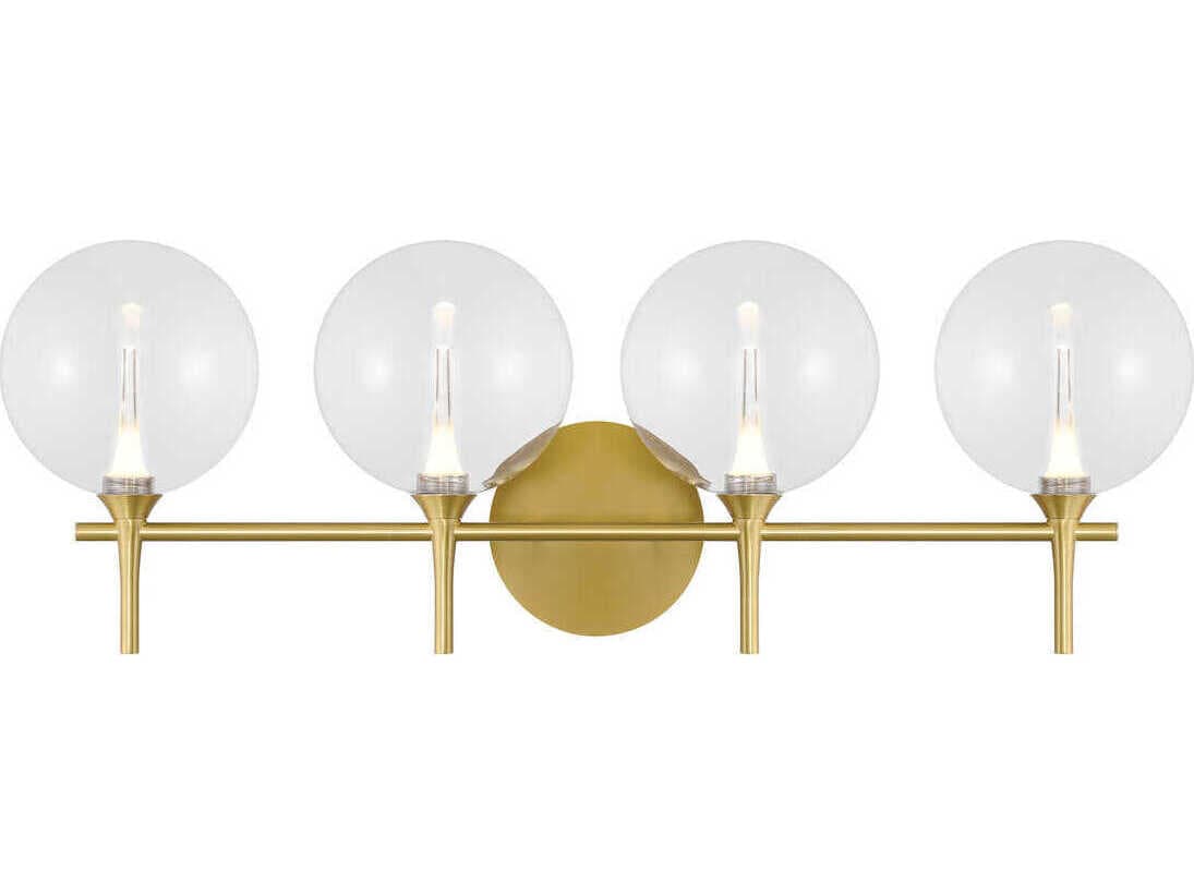 Eurofase Iissa 4-Light Gold Vanity Light