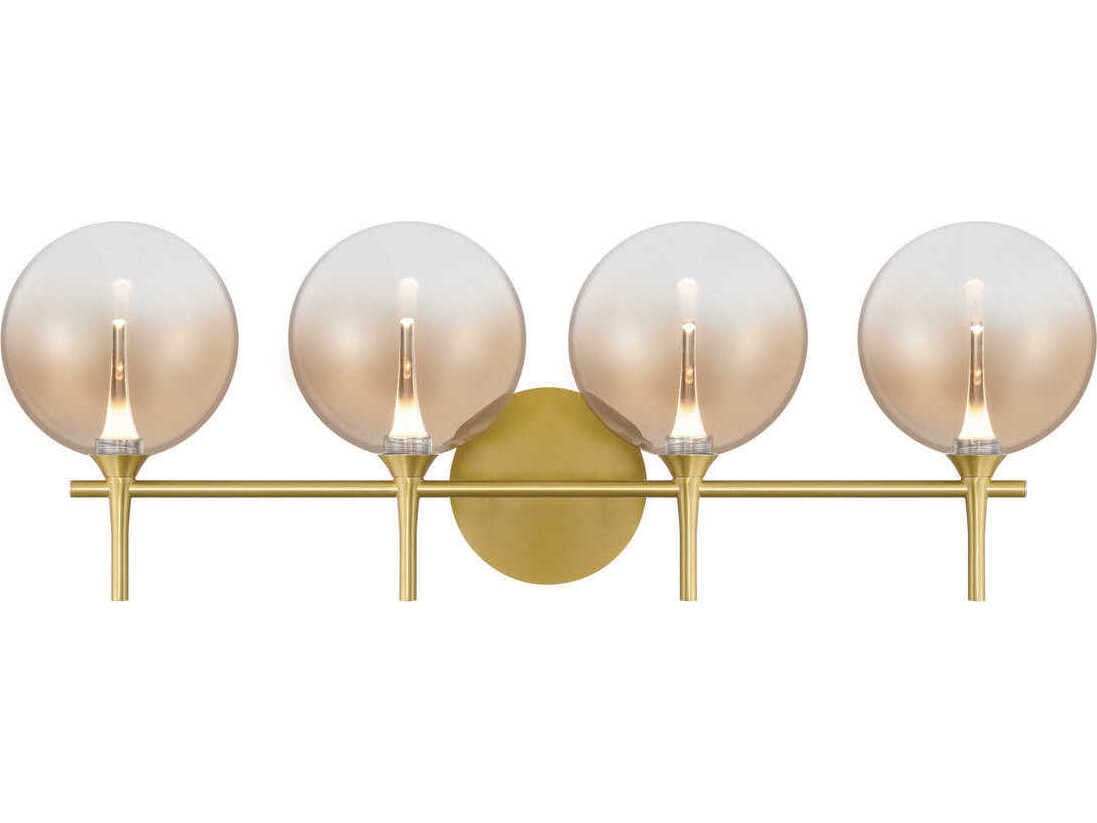 Eurofase Iissa 4-Light Gold Vanity Light