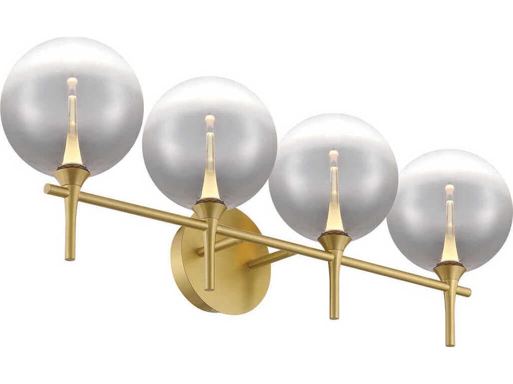Eurofase Iissa 4-Light Gold Vanity Light