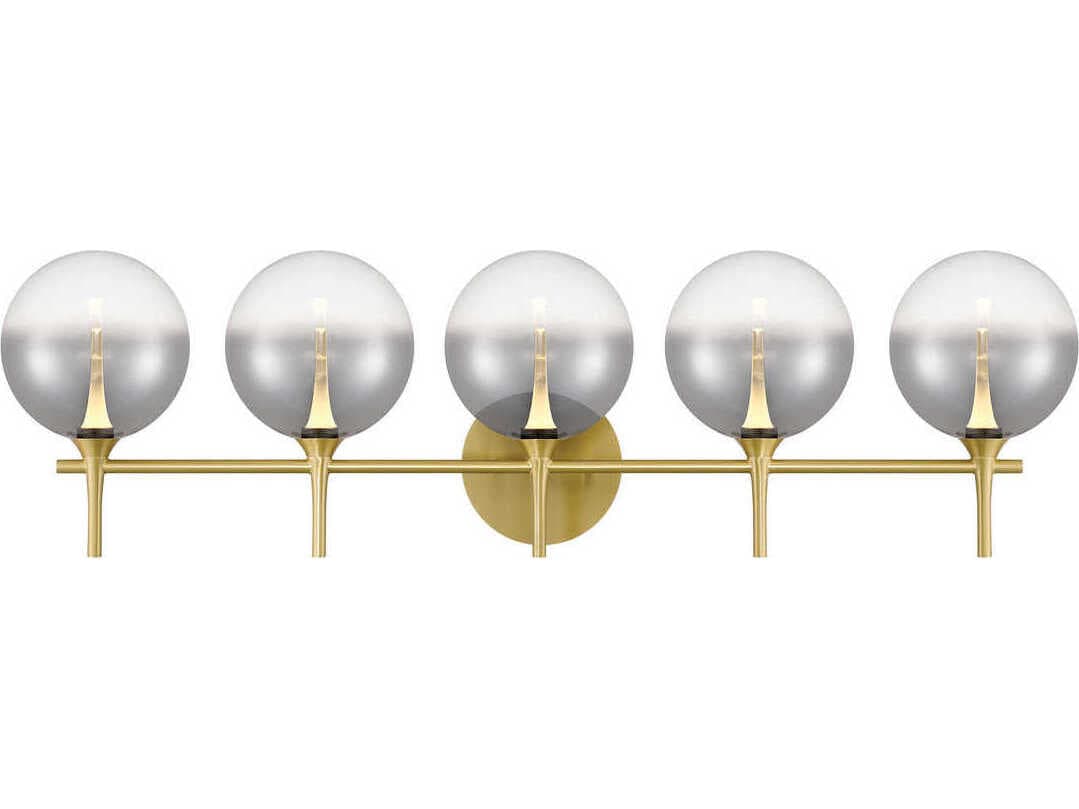 Eurofase Iissa 5-Light Gold Vanity Light