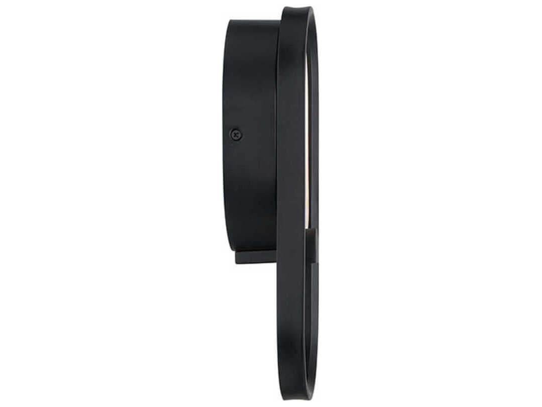 Eurofase Noga 1-Light Black Wall Sconce