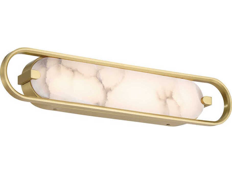 Eurofase Noga 1-Light Gold Vanity Light