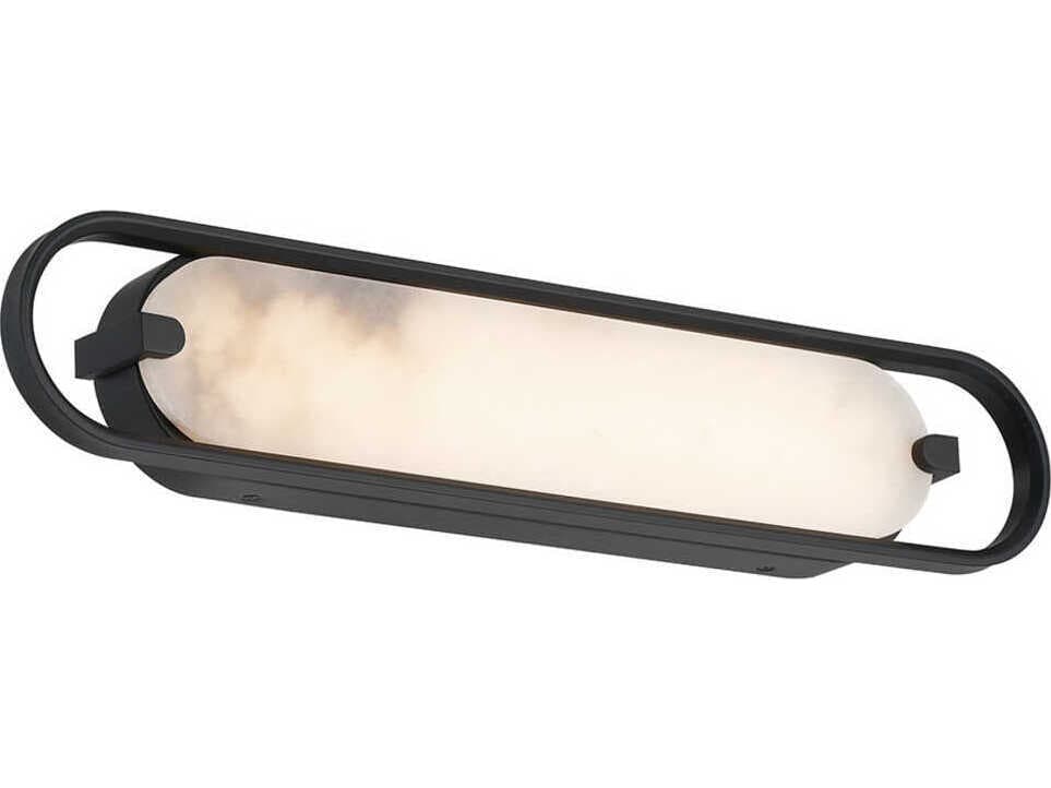 Eurofase Noga 1-Light Black Vanity Light