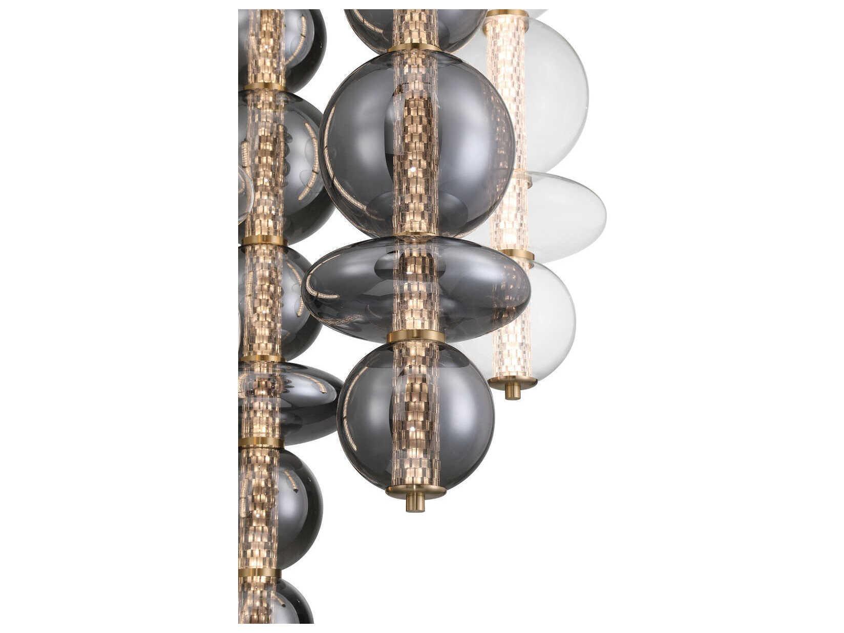 Eurofase Atomo 4-Light Gold Pendant