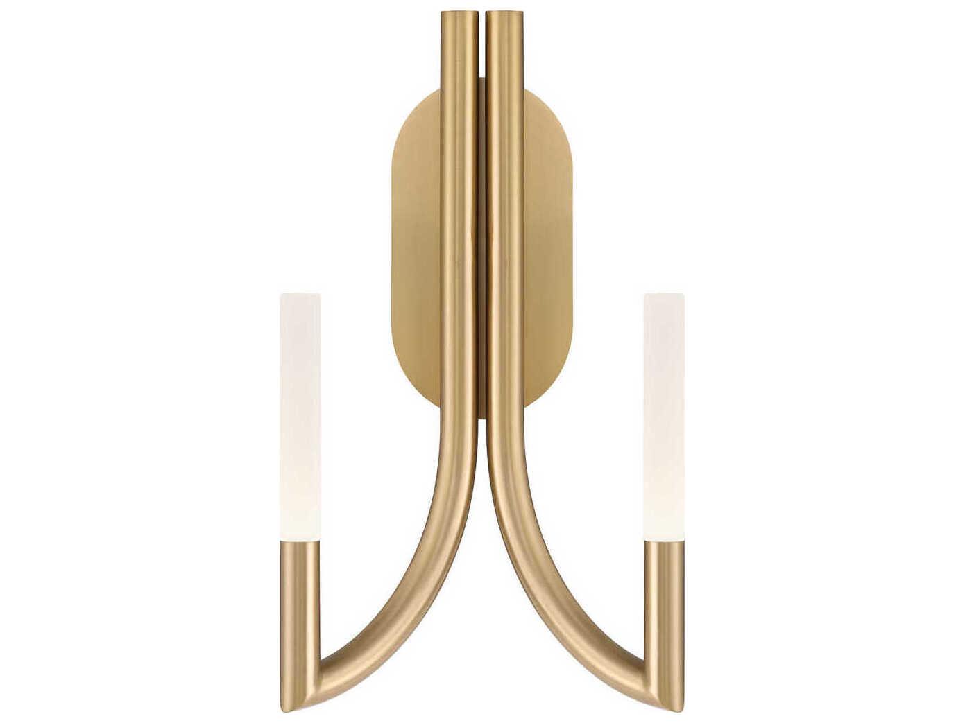 Eurofase Olette 2-Light Gold Wall Sconce