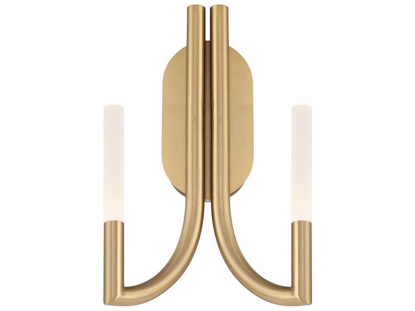 Eurofase Olette 2-Light Gold Wall Sconce