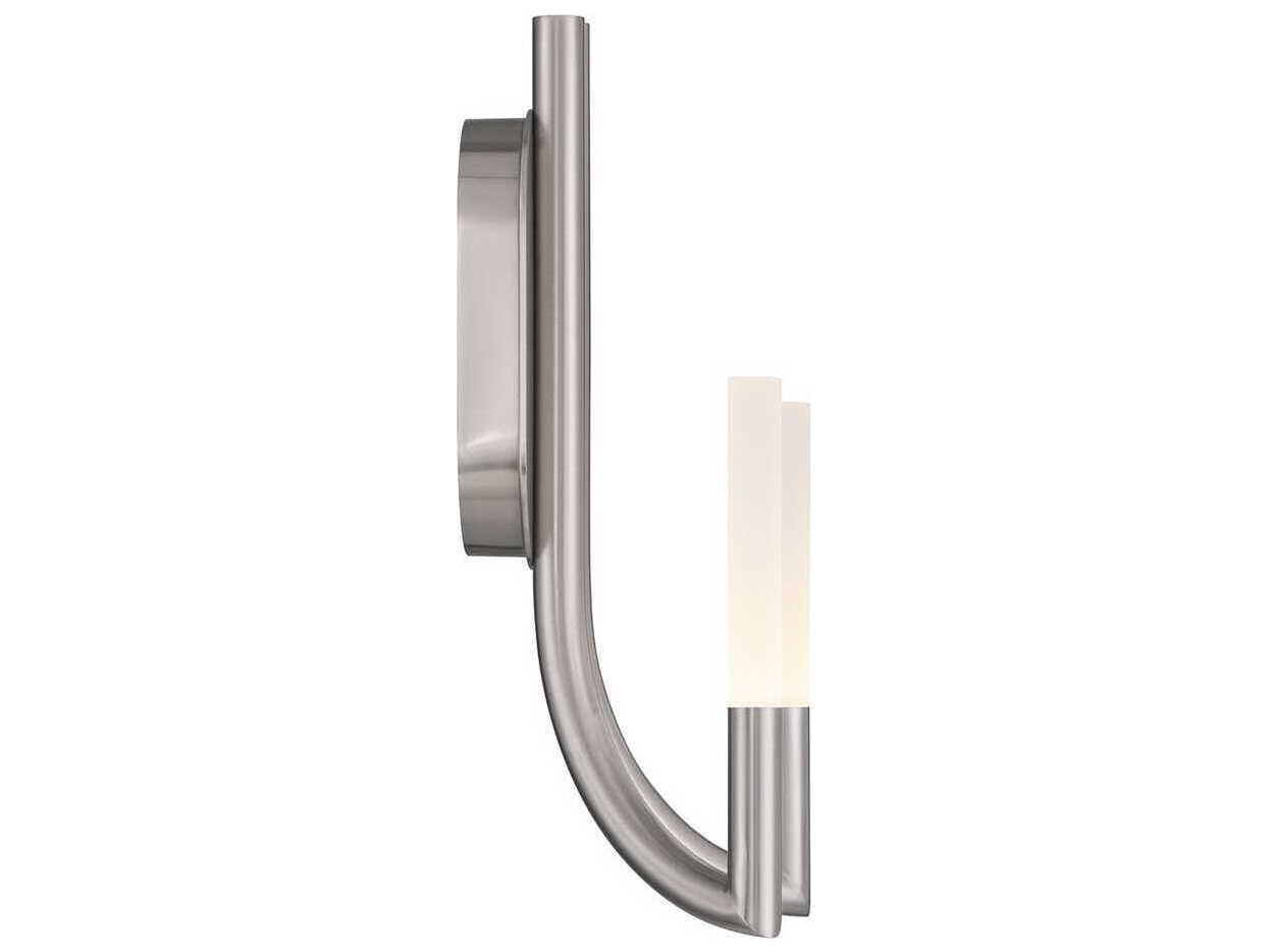 Eurofase Olette 2-Light Nickel Wall Sconce