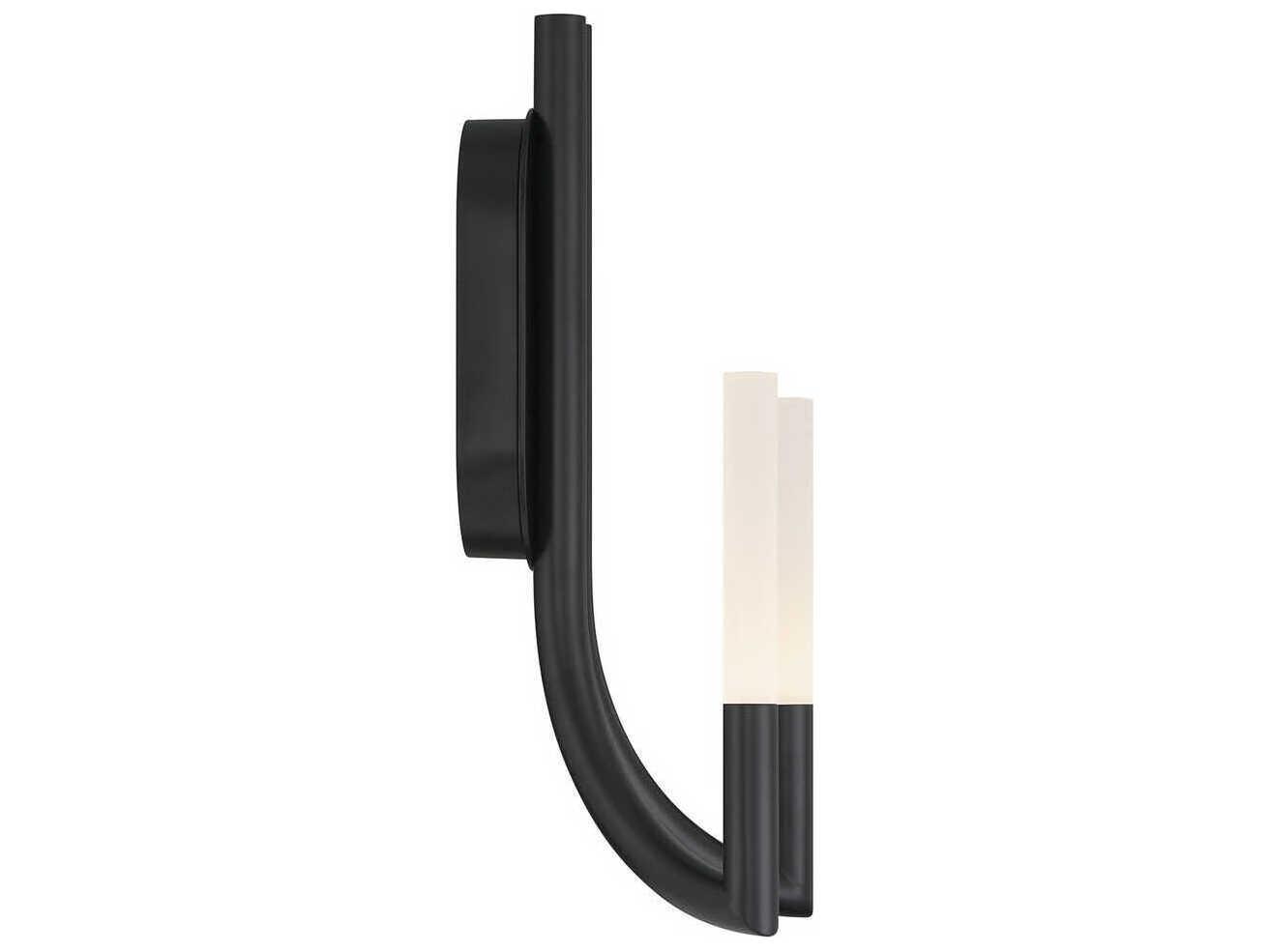 Eurofase Olette 2-Light Black Wall Sconce