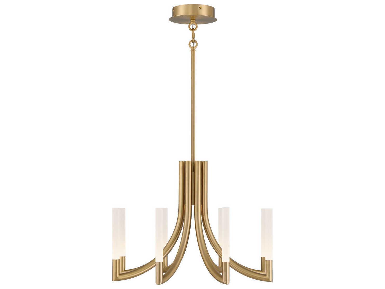 Eurofase Olette 8-Light Gold Linear Chandelier