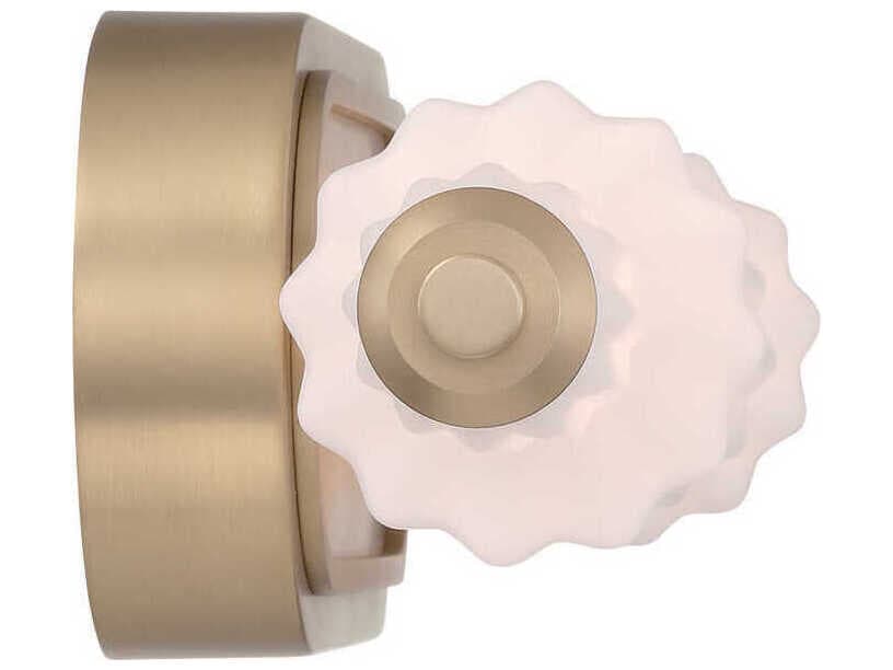 Eurofase Lansdowne 1-Light Gold Vanity Light