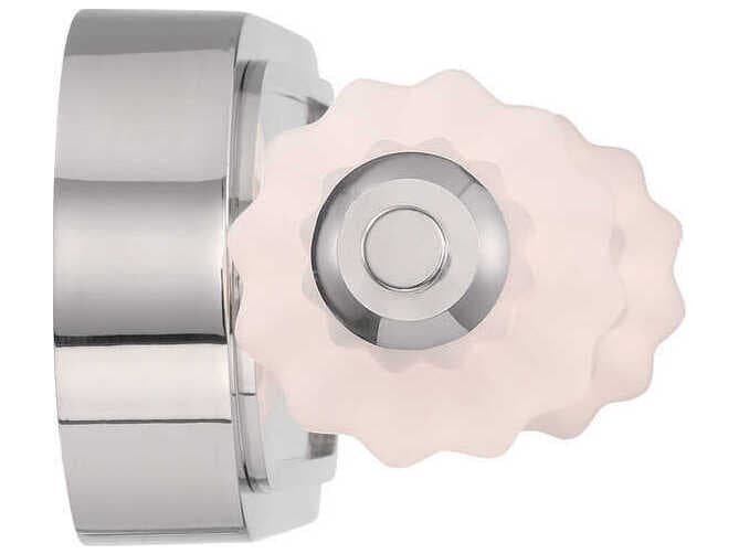 Eurofase Lansdowne 1-Light Nickel Vanity Light