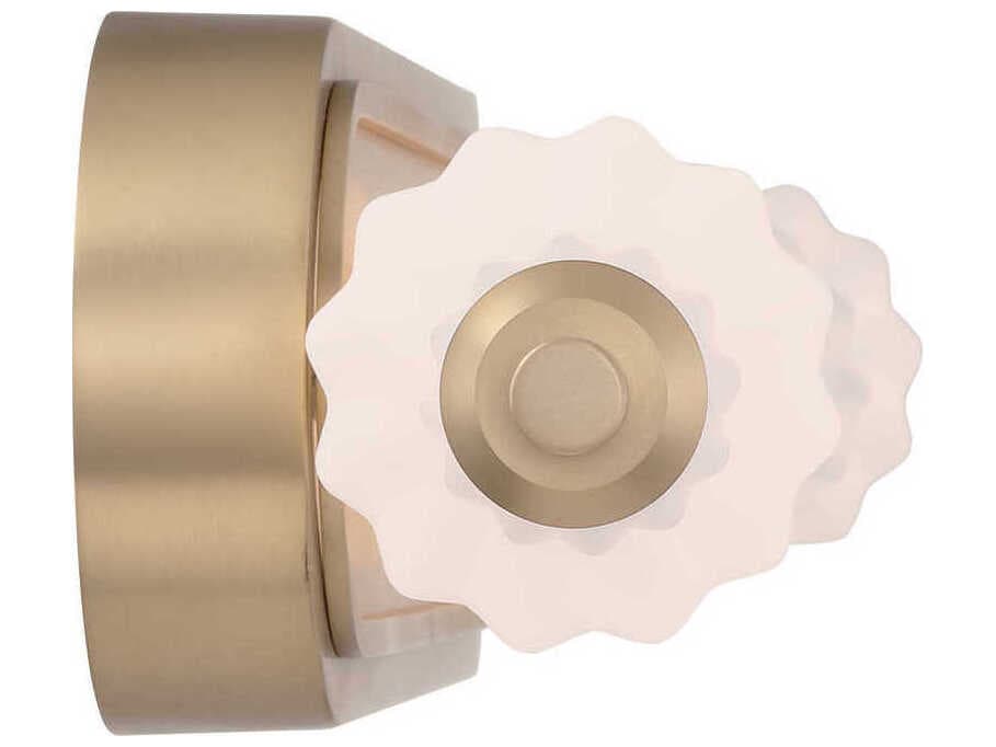 Eurofase Lansdowne 1-Light Gold Vanity Light