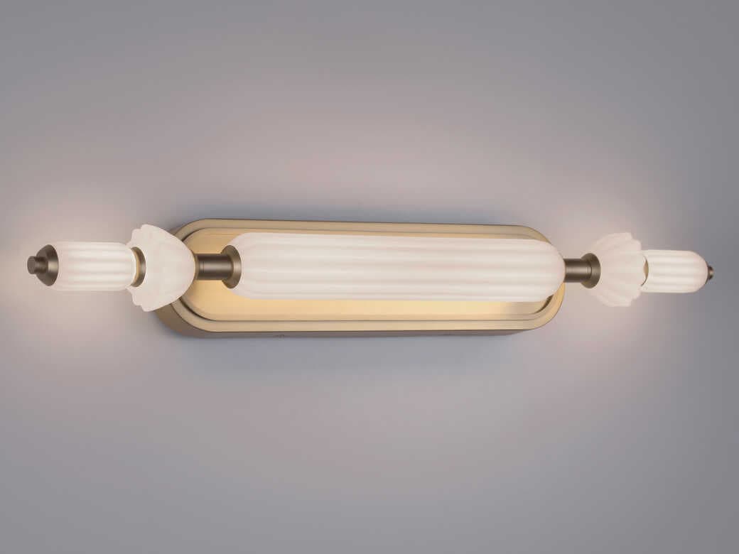 Eurofase Lansdowne 1-Light Gold Vanity Light