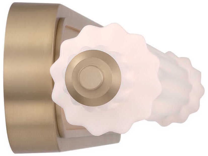 Eurofase Lansdowne 1-Light Gold Vanity Light