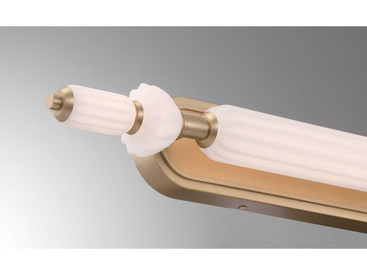 Eurofase Lansdowne 1-Light Gold Vanity Light