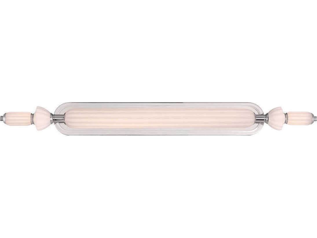 Eurofase Lansdowne 1-Light Nickel Vanity Light