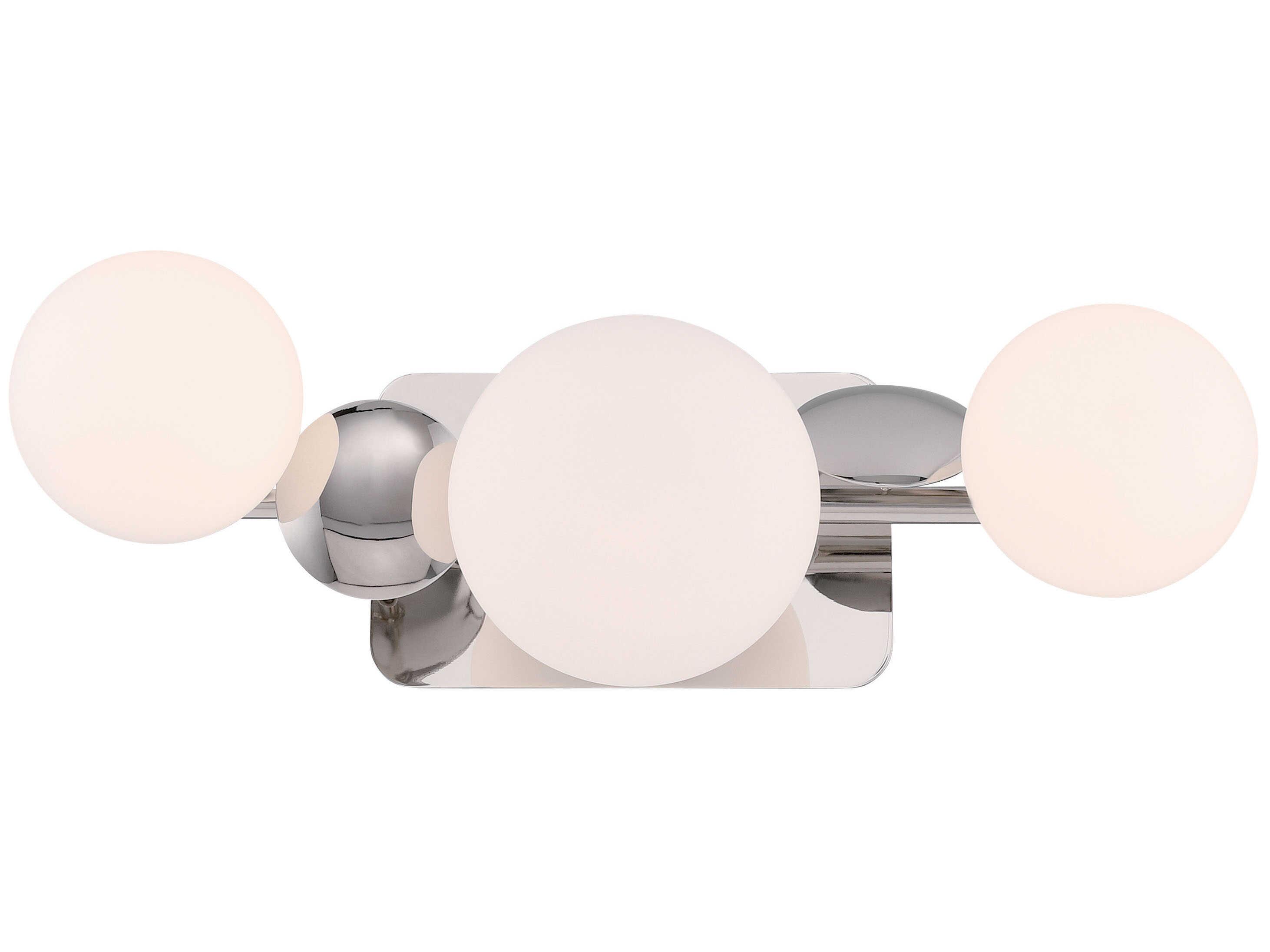 Eurofase Vine 3-Light Nickel Vanity Light