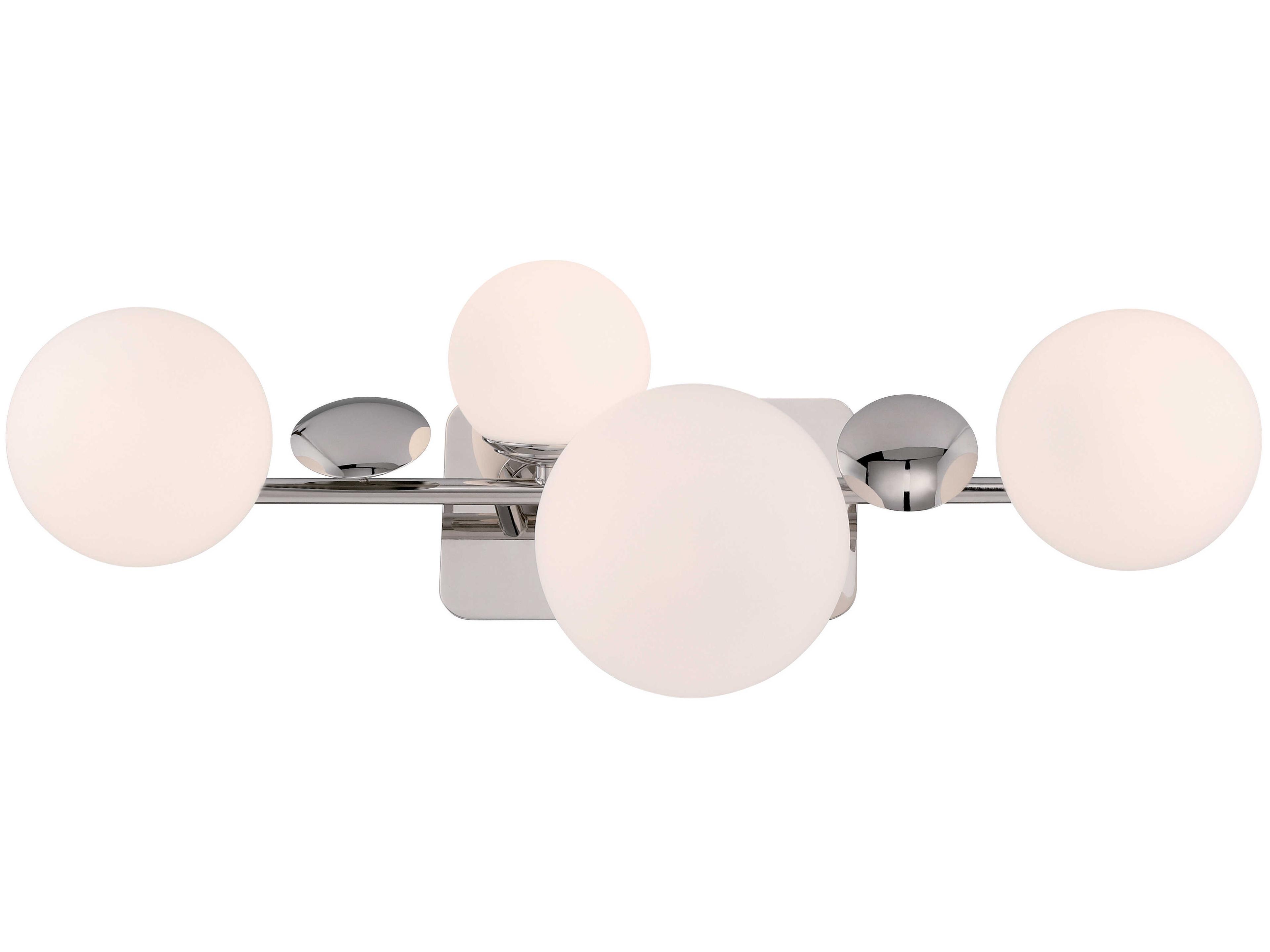 Eurofase Vine 4-Light Nickel Vanity Light