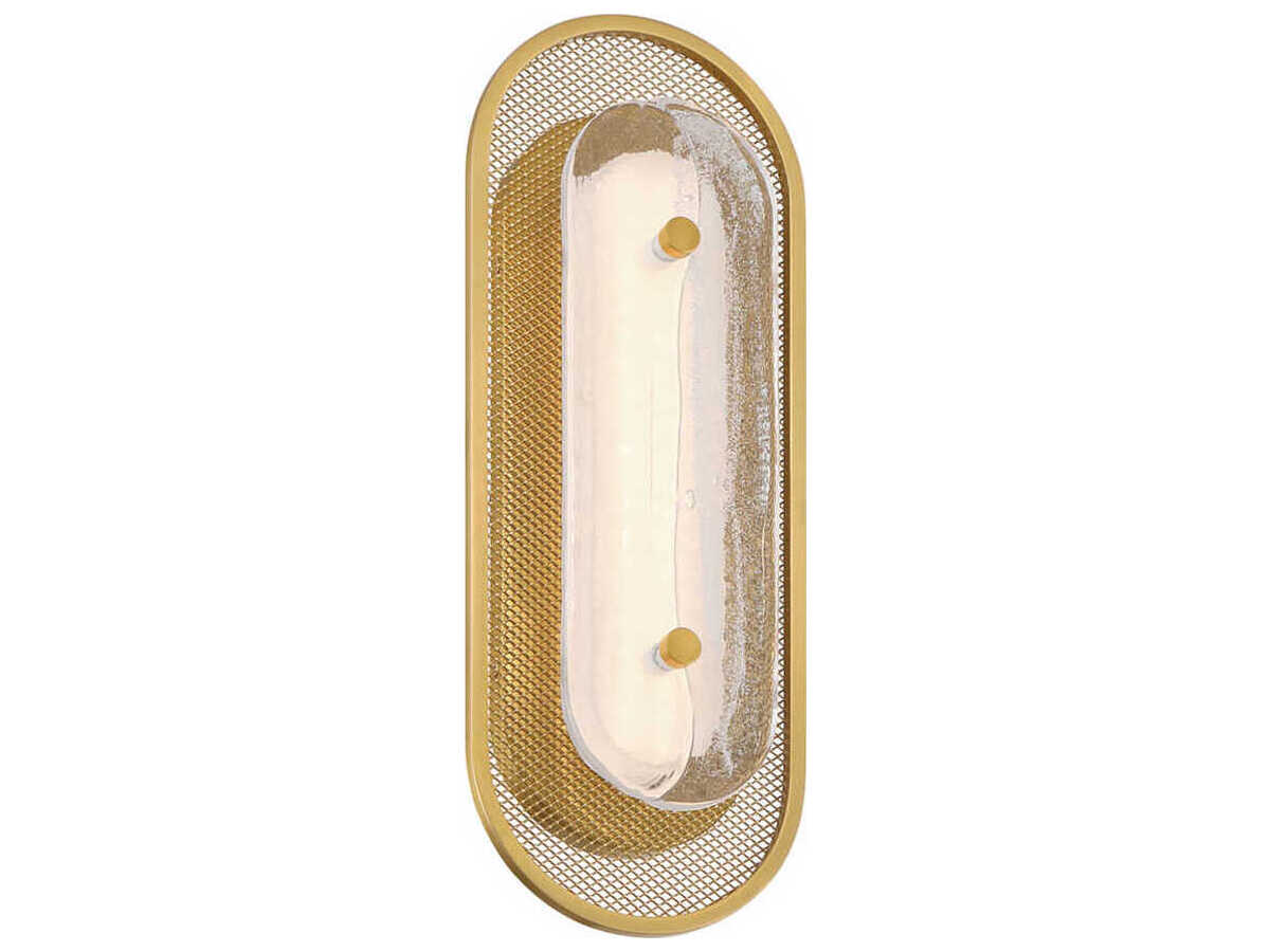 Eurofase Tramore 1-Light Gold Wall Sconce