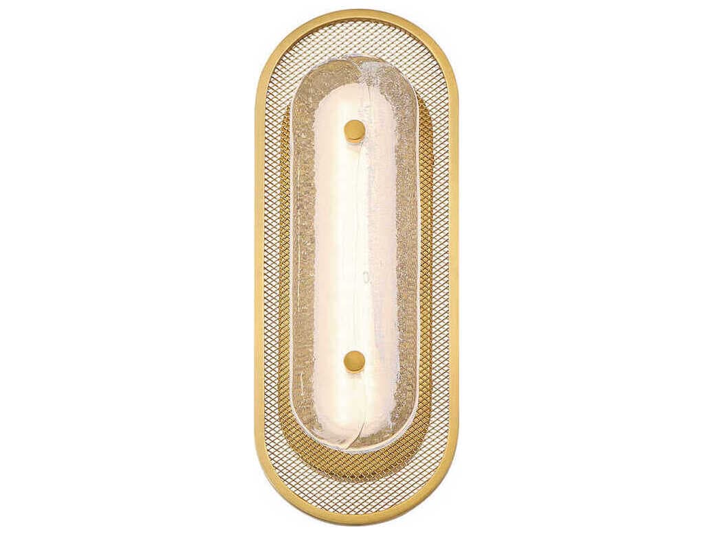 Eurofase Tramore 1-Light Gold Wall Sconce