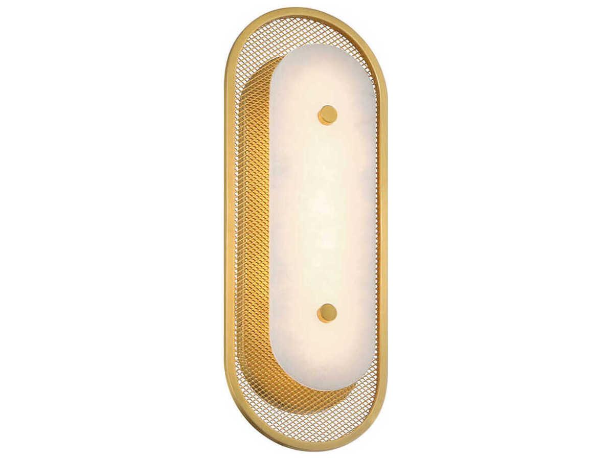 Eurofase Tramore 1-Light Gold Wall Sconce