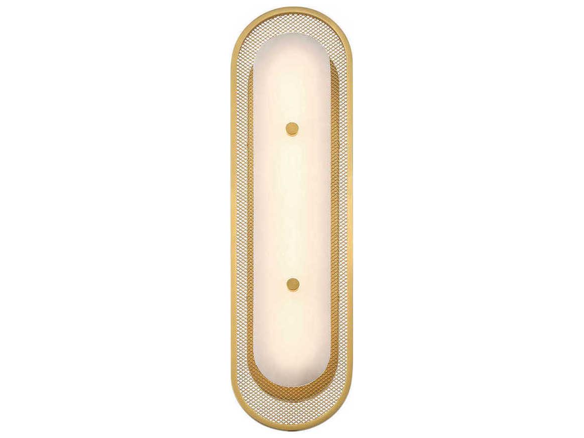 Eurofase Tramore 1-Light Gold Wall Sconce