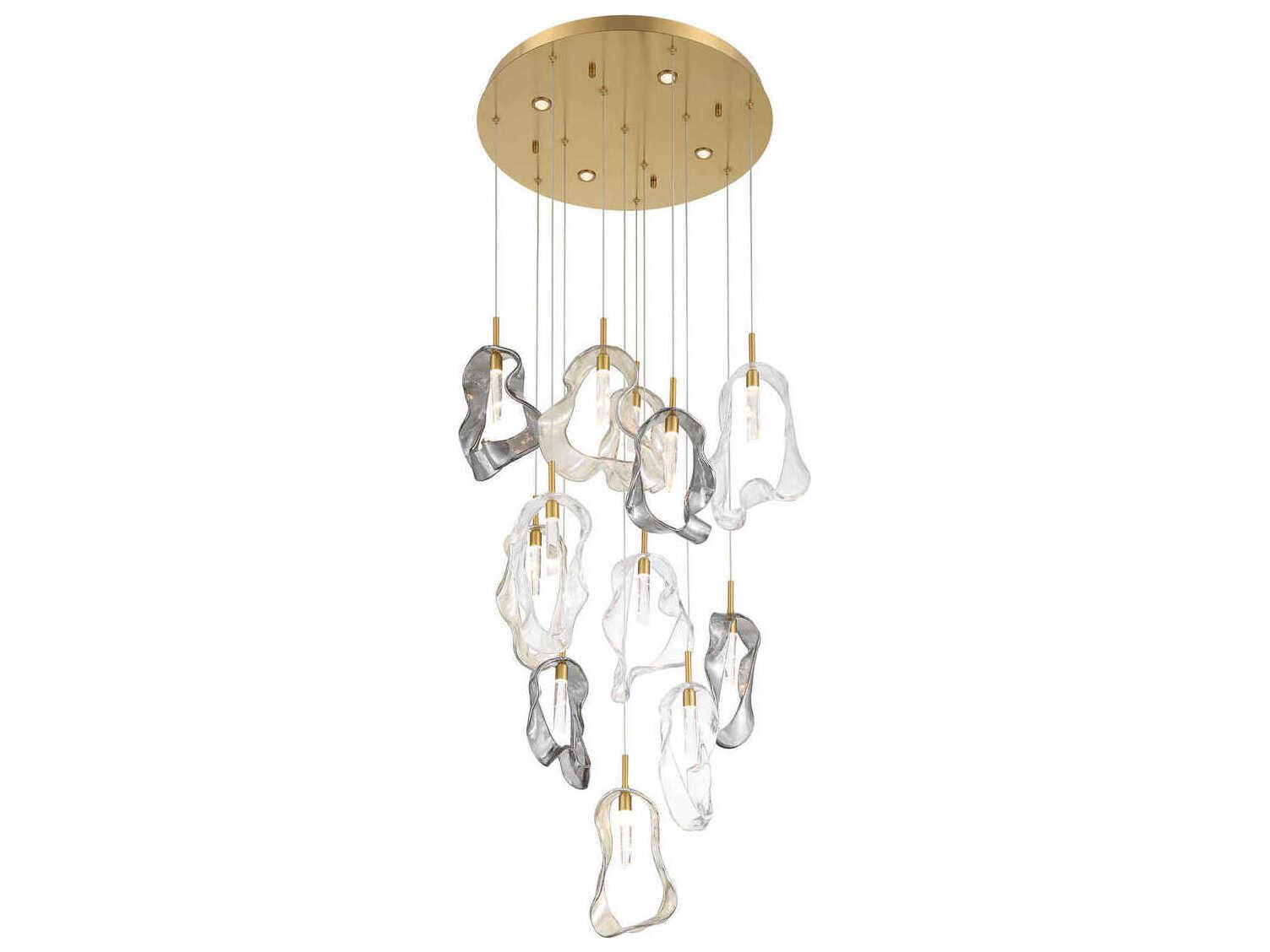 Eurofase Norah 16-Light Gold Pendant
