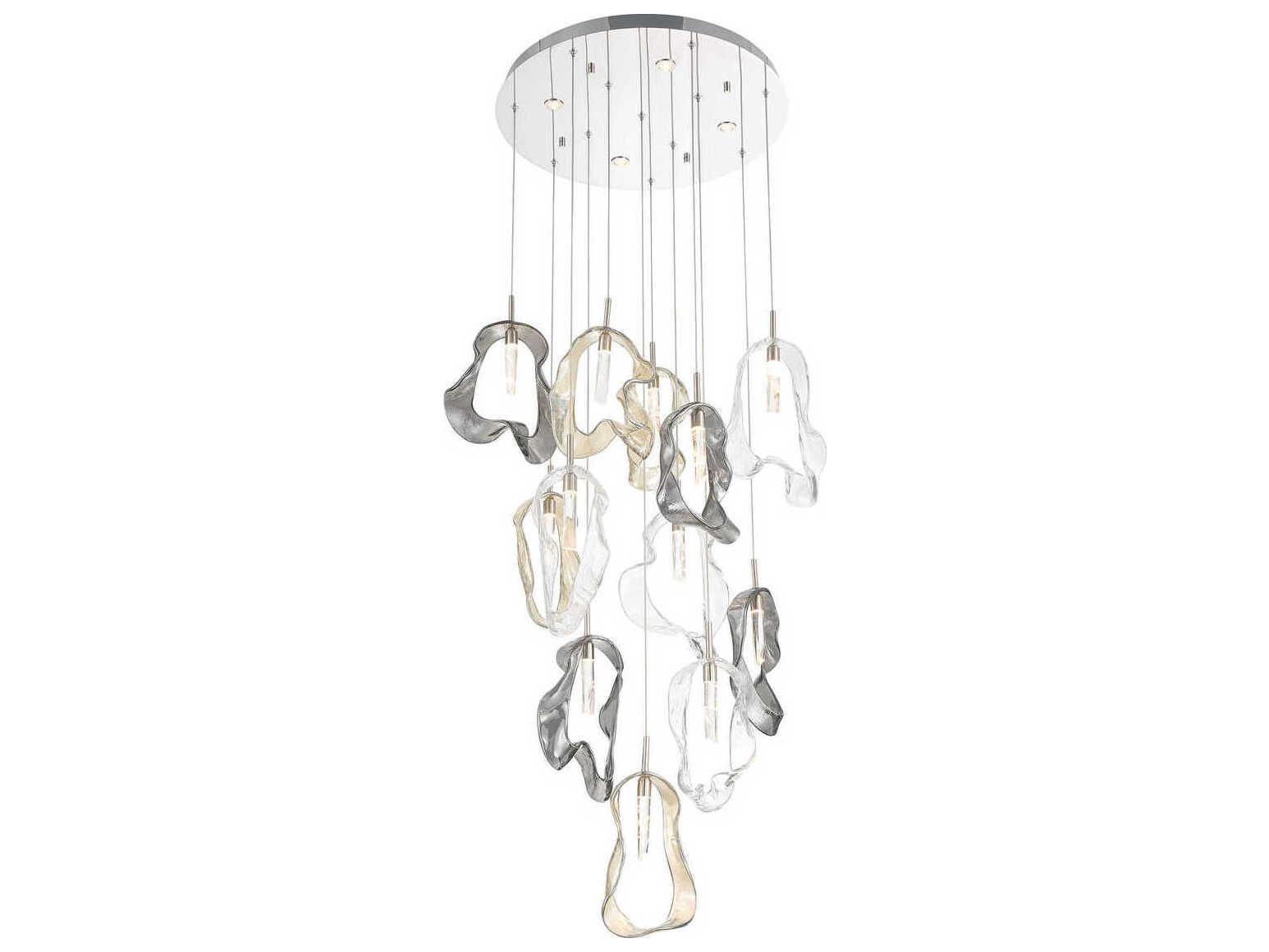Eurofase Norah 16-Light Nickel Pendant