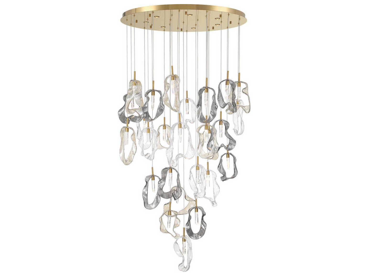 Eurofase Norah 33-Light Gold Pendant