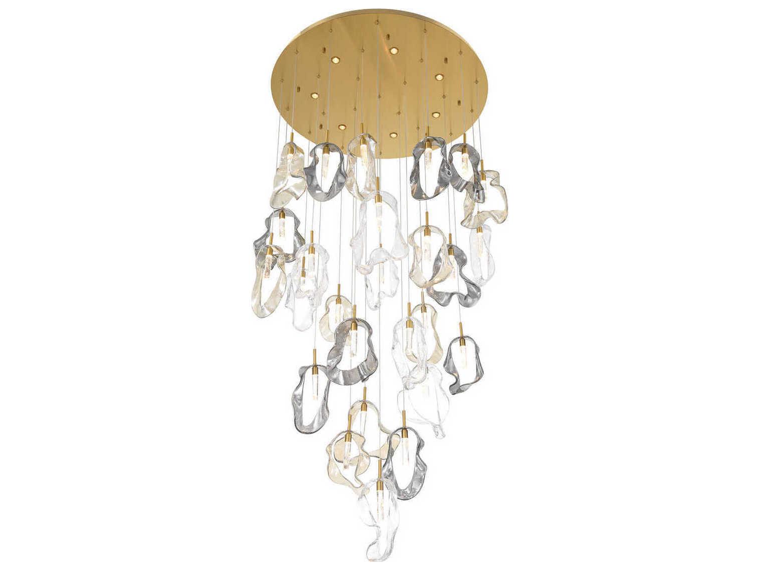 Eurofase Norah 33-Light Gold Pendant
