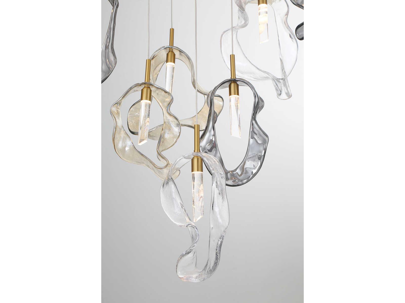 Eurofase Norah 33-Light Gold Pendant