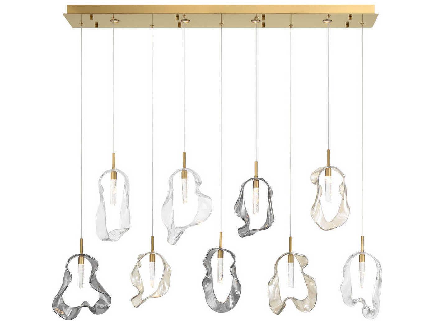 Eurofase Norah 13-Light Gold Island Pendant