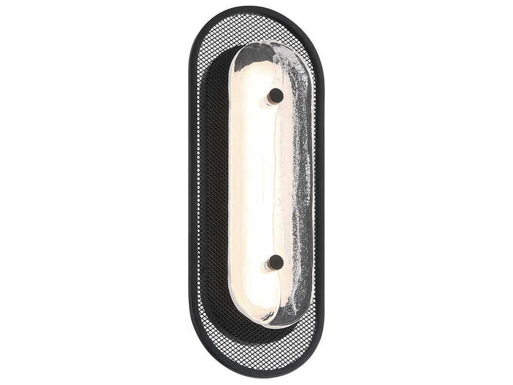 Eurofase Tramore 1-Light Black Wall Sconce