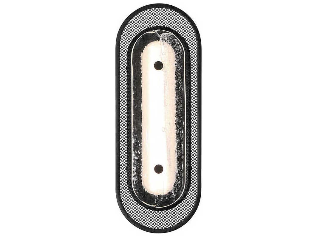 Eurofase Tramore 1-Light Black Wall Sconce