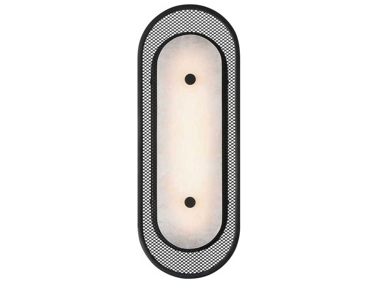 Eurofase Tramore 1-Light Black Wall Sconce