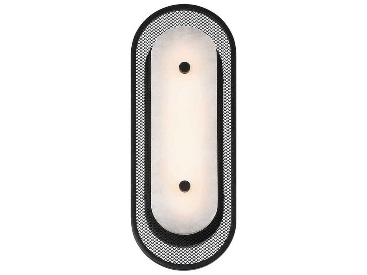 Eurofase Tramore 1-Light Black Wall Sconce