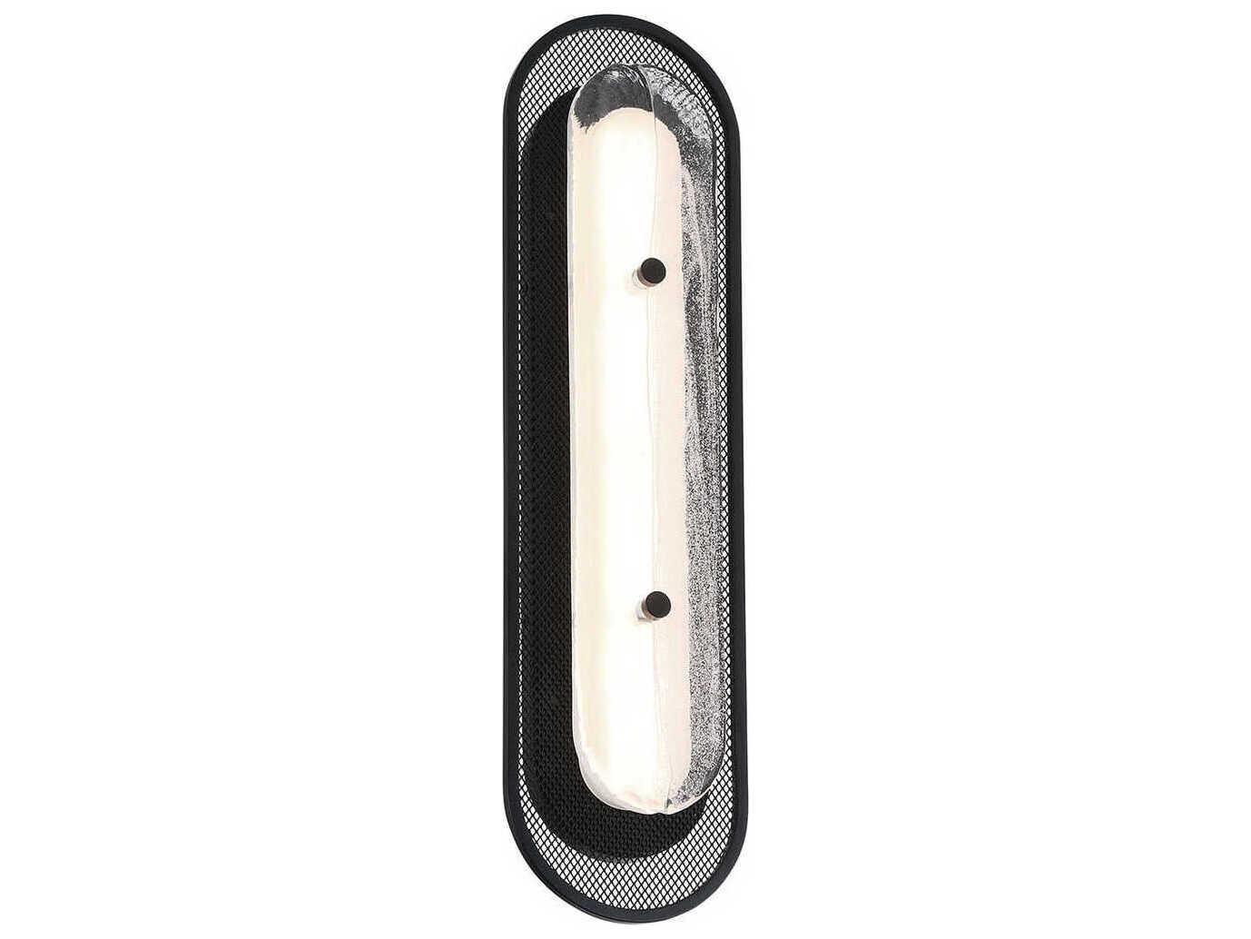Eurofase Tramore 1-Light Black Wall Sconce