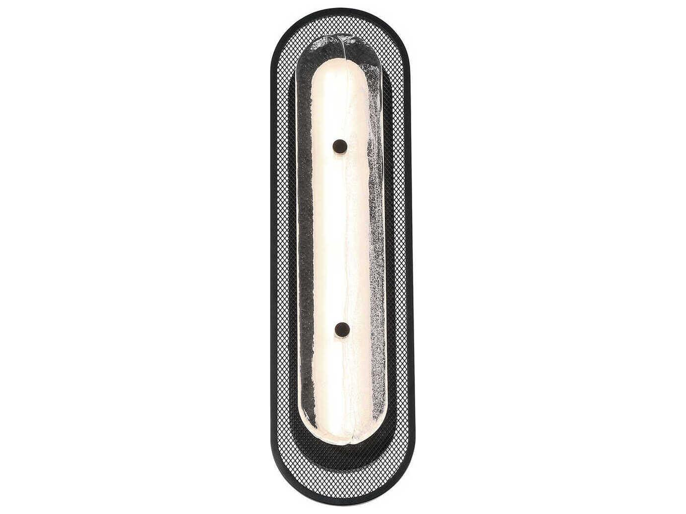 Eurofase Tramore 1-Light Black Wall Sconce