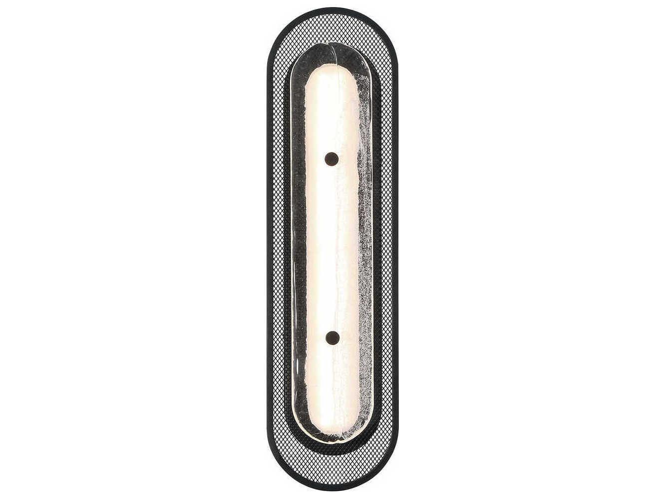 Eurofase Tramore 1-Light Black Wall Sconce