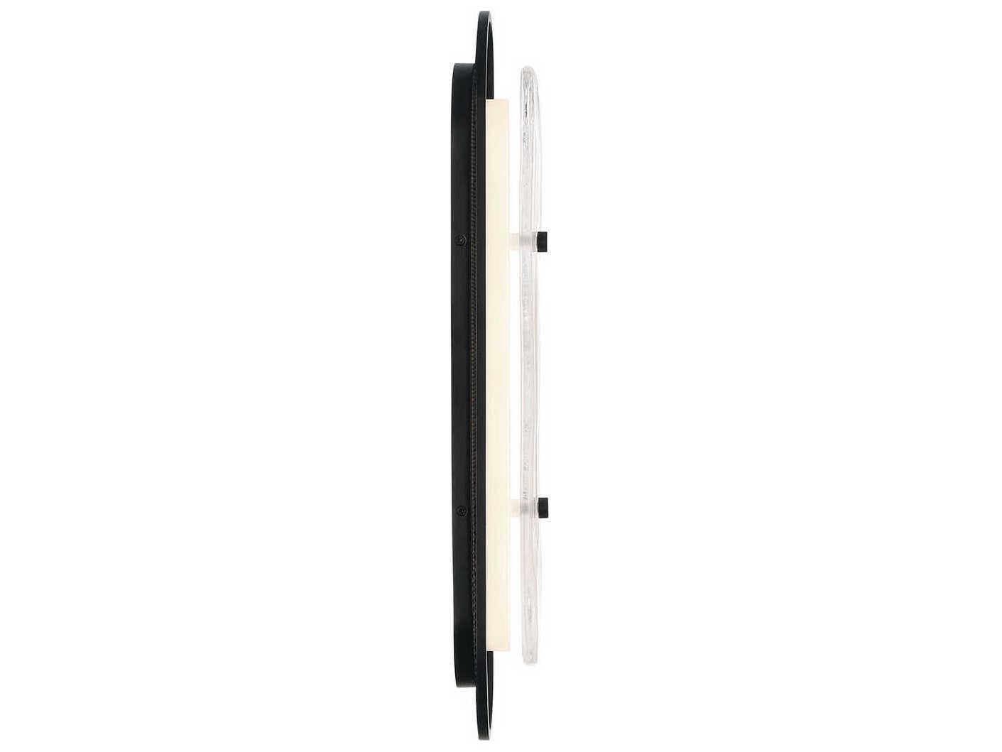 Eurofase Tramore 1-Light Black Wall Sconce