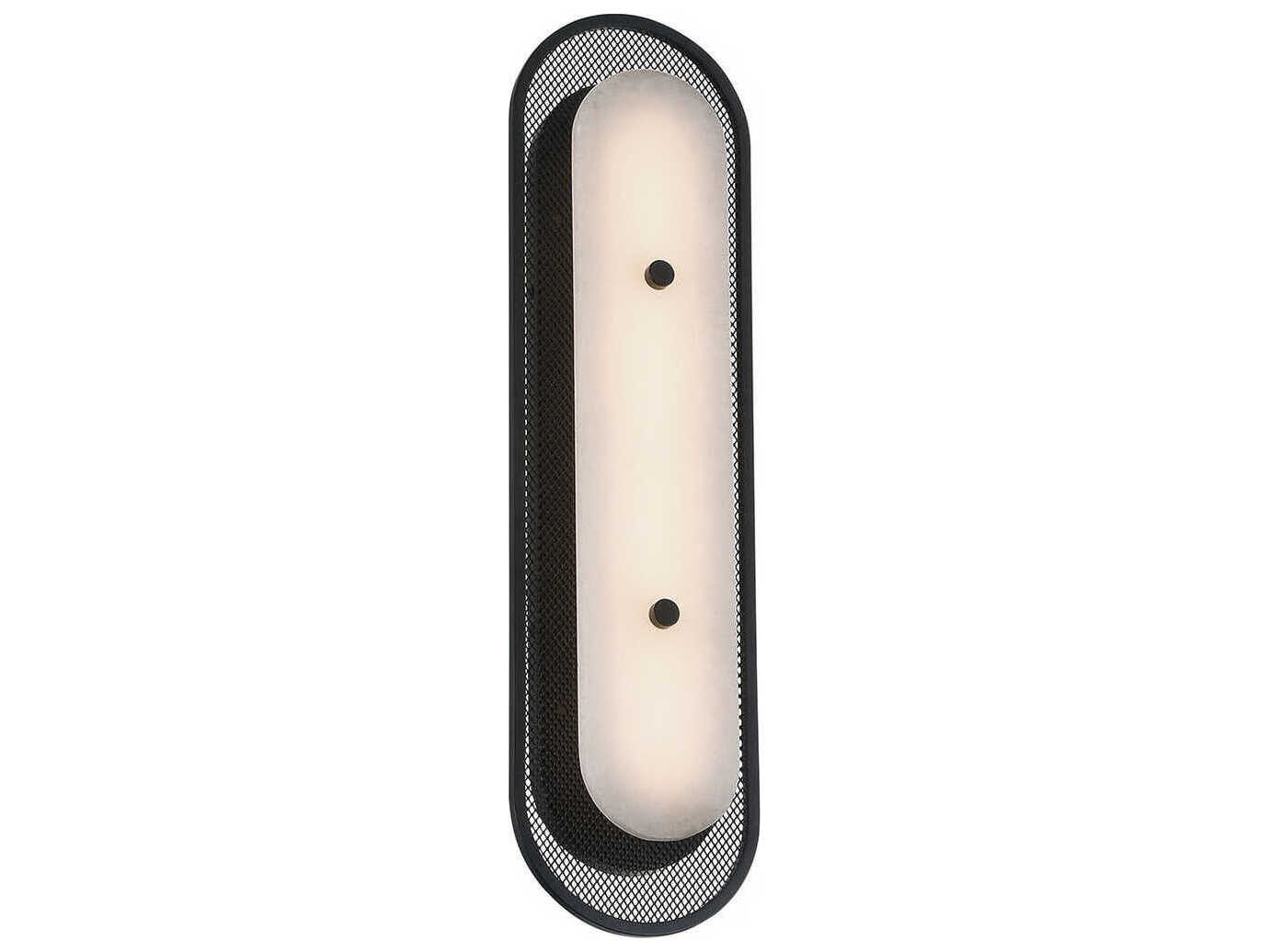 Eurofase Tramore 1-Light Black Wall Sconce