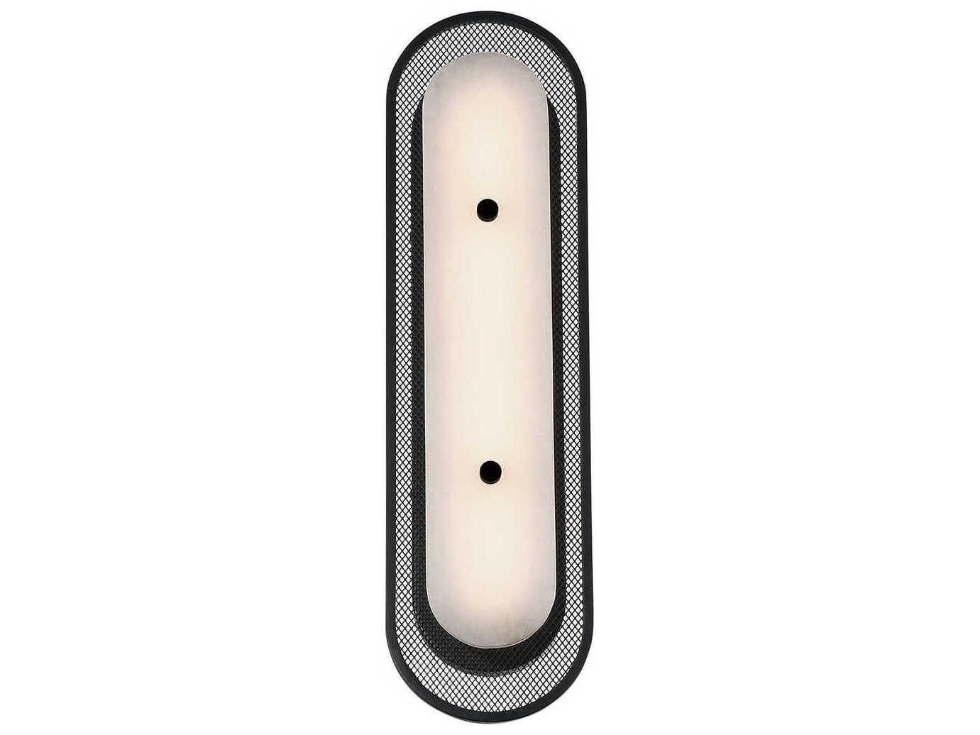 Eurofase Tramore 1-Light Black Wall Sconce