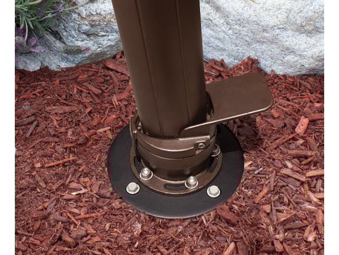 Treasure Garden In Ground Mount Kit For AKZ Cantilever Umbrellas Only