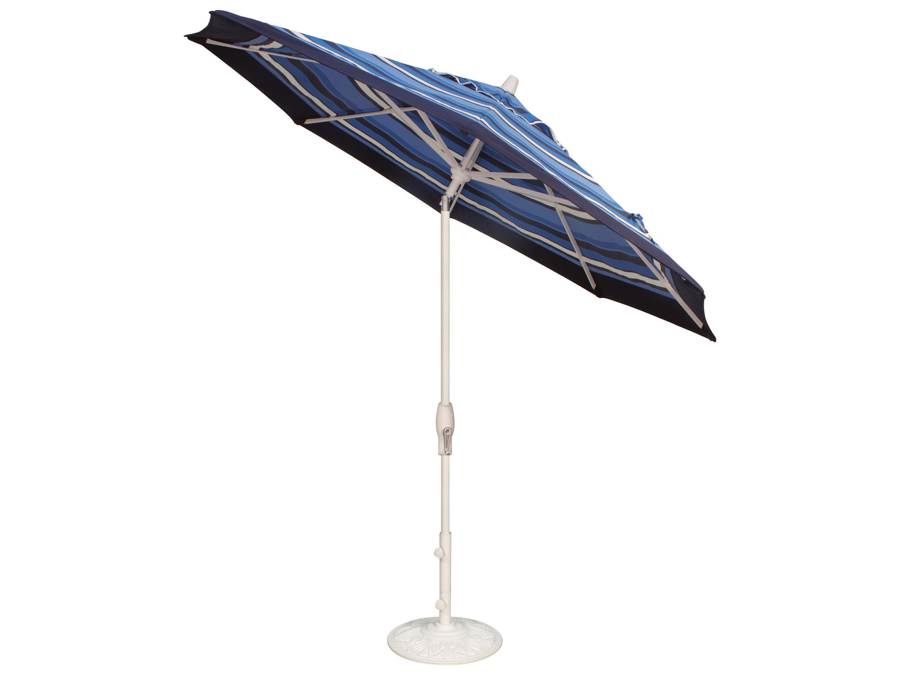 Treasure Garden Quick Ship Market Aluminum 9 Foot Octagon Auto Tilt Crank Lift Patio Umbrella
