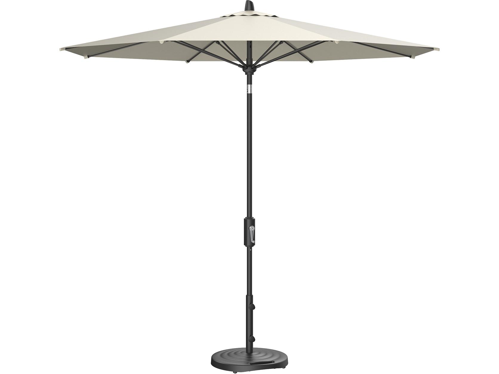 Treasure Garden Special Order Sunbrella Flex Market Aluminum Flex 9' Octagon Crank Lift Umbrella