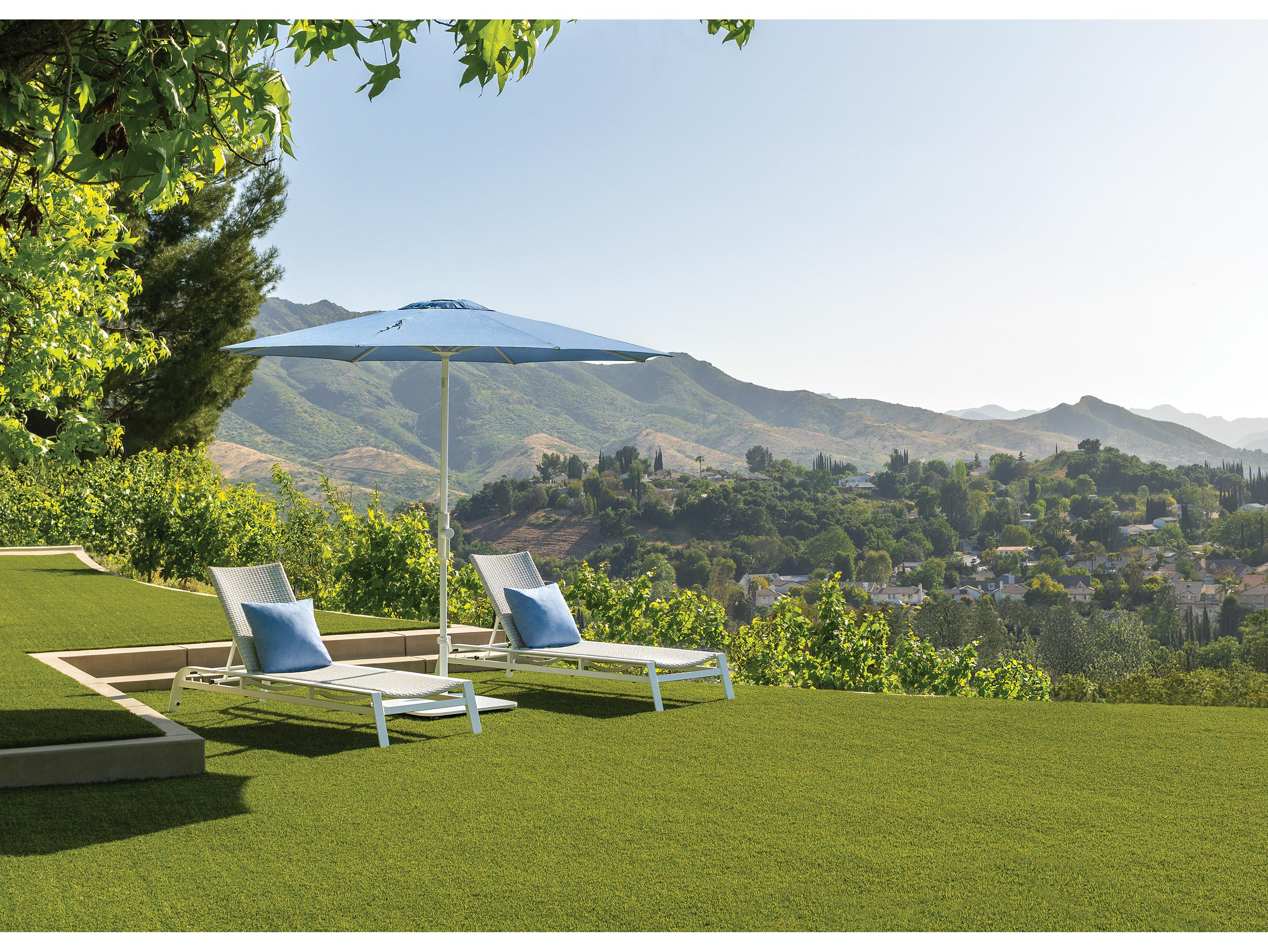 Treasure Garden Twist 9 Foot Crank Lift Collar Tilt Outdoor Patio Market Umbrella