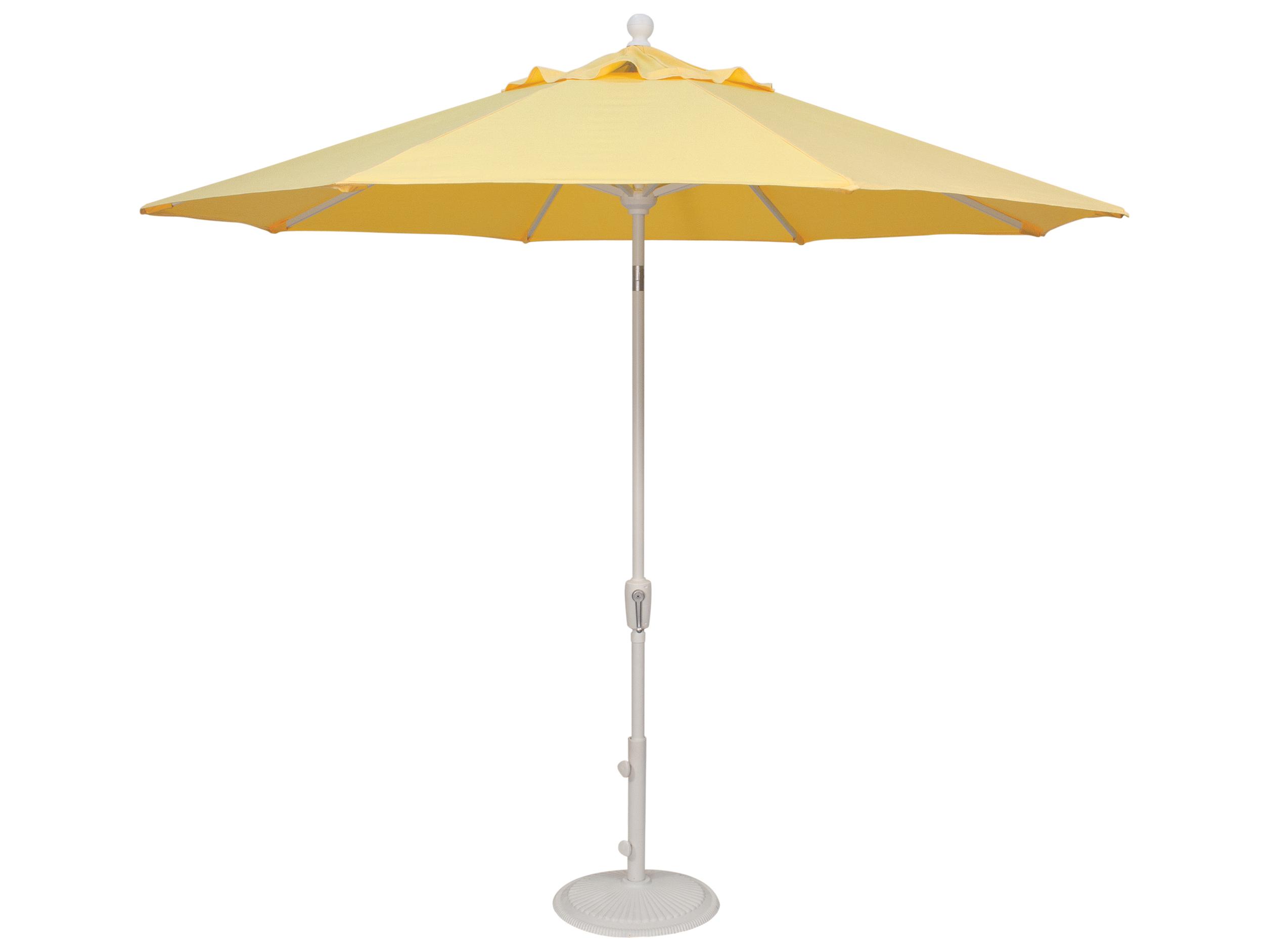 Treasure Garden Special Order Sunbrella Market Aluminum 9 Foot Crank Lift Push Button Tilt Patio Umbrella