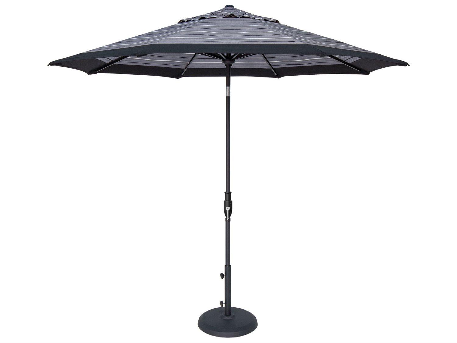 Treasure Garden Special Order Sunbrella 9 Foot Glide Tilt Octagon Patio Umbrella