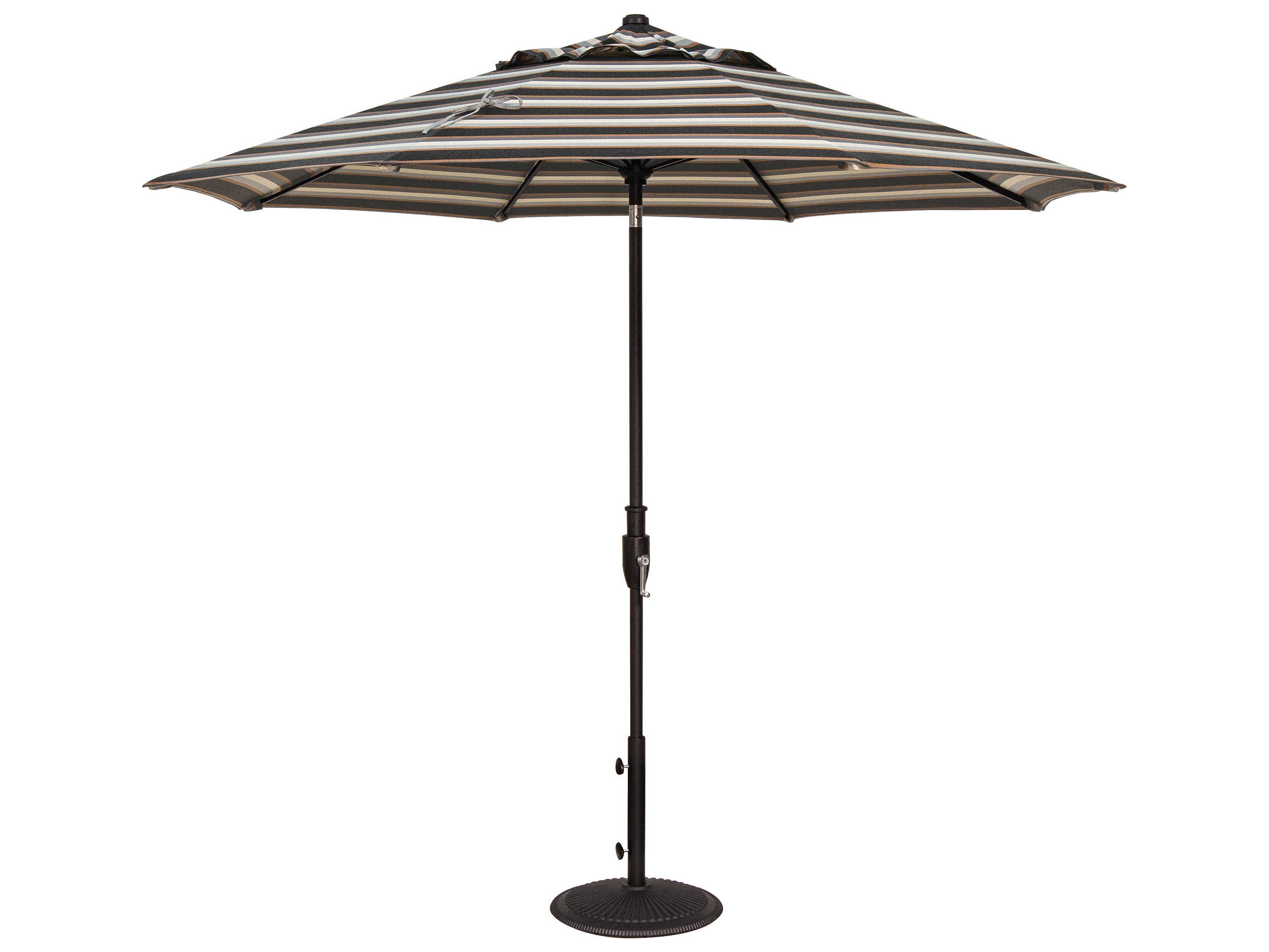 Treasure Garden QuickShip 9 Foot Glide Tilt Octagon Outdoor Umbrella